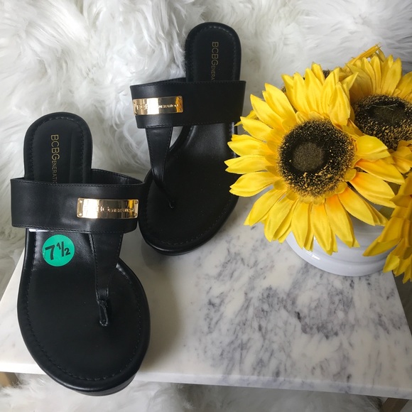 BCBGeneration Shoes - NEW BCBG Y2K wedge sandals